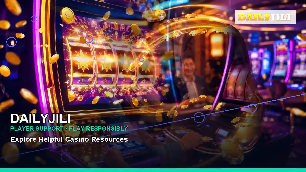 DAILYJILI layered collage night online slot games highlighting mobile-friendly casino play