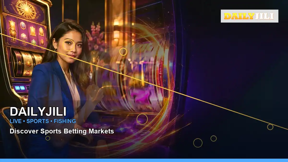 DAILYJILI coins casino cashback rewards featuring an adult Filipina casino host with a left close-up composition